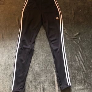 Adidas black and white pants